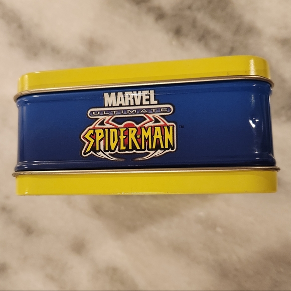 2001 Ultimate Spiderman Mini Lunch Box | Tin | Marvel Comics - Picture 7 of 7
